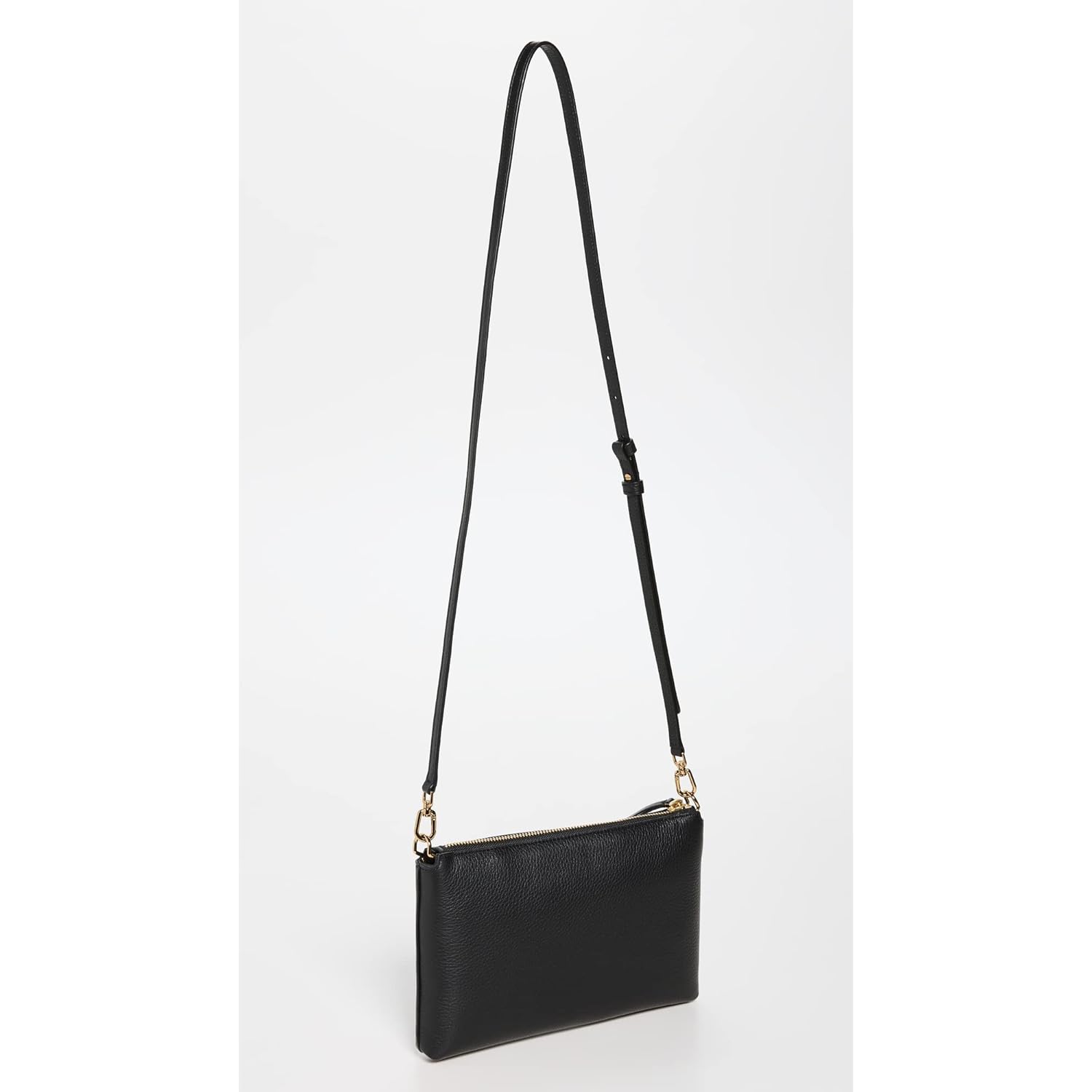 Tory Burch Women's Mercer Pebbled Wallet Crossbody