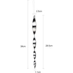 Besmon Woodpecker Bird Scare Devices，Reflective Scare Rods Control Device To Keep Birds Away From Patio Pool（Christmas Reflective Strip Hanging Home As Decoration） (6Pcs)