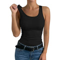 Chicme Womens Seamless Shapewear Camisole Tummy Control Tank Top For Women Slimming Body Shaper Vest