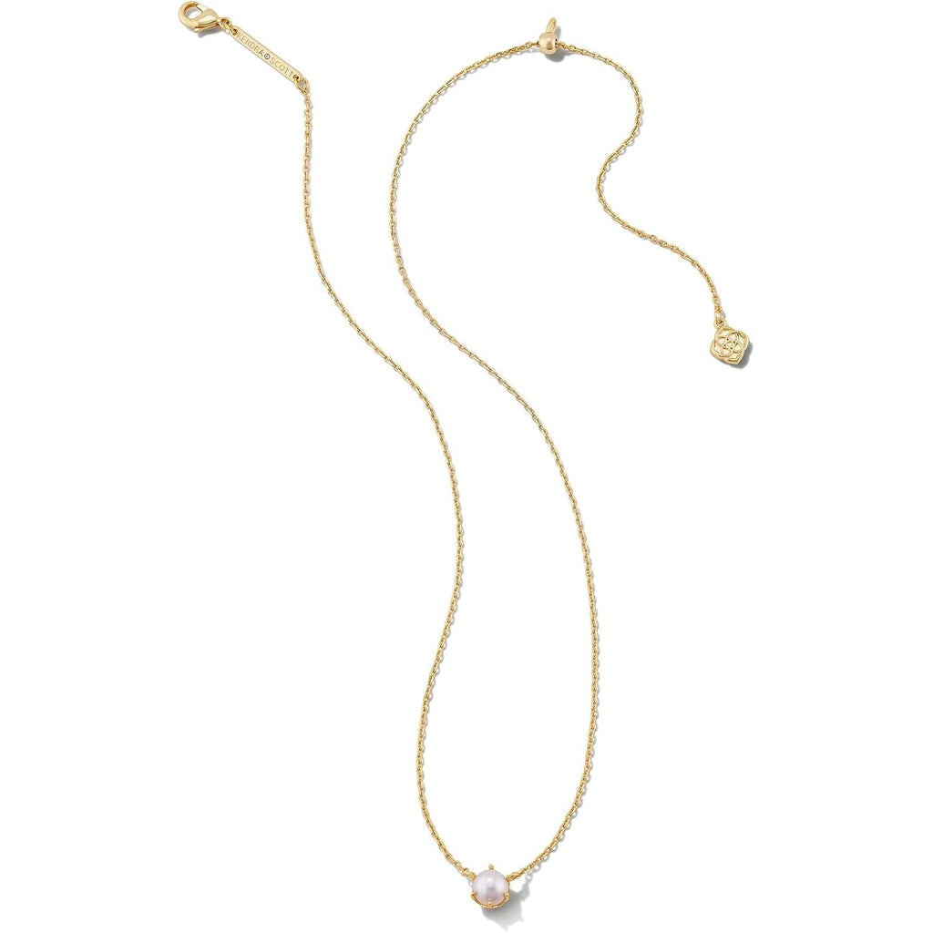 Kendra Scott Ashton Pendant Necklace in White Pearl, Fashion Jewelry for Women