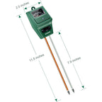 Sonkir Soil Ph Meter, Ms02 3-In-1 Soil Moisture/Light/Ph Tester Gardening Tool Kits For Plant Care, Great For Garden, Lawn, Farm, Indoor & Outdoor Use (Green)
