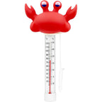Xy-Wq Floating Pool Thermometer, Large Size Easy Read For Water Temperature With String - Swimming Pools, Spas, Hot Tubs, Ponds (Crab)