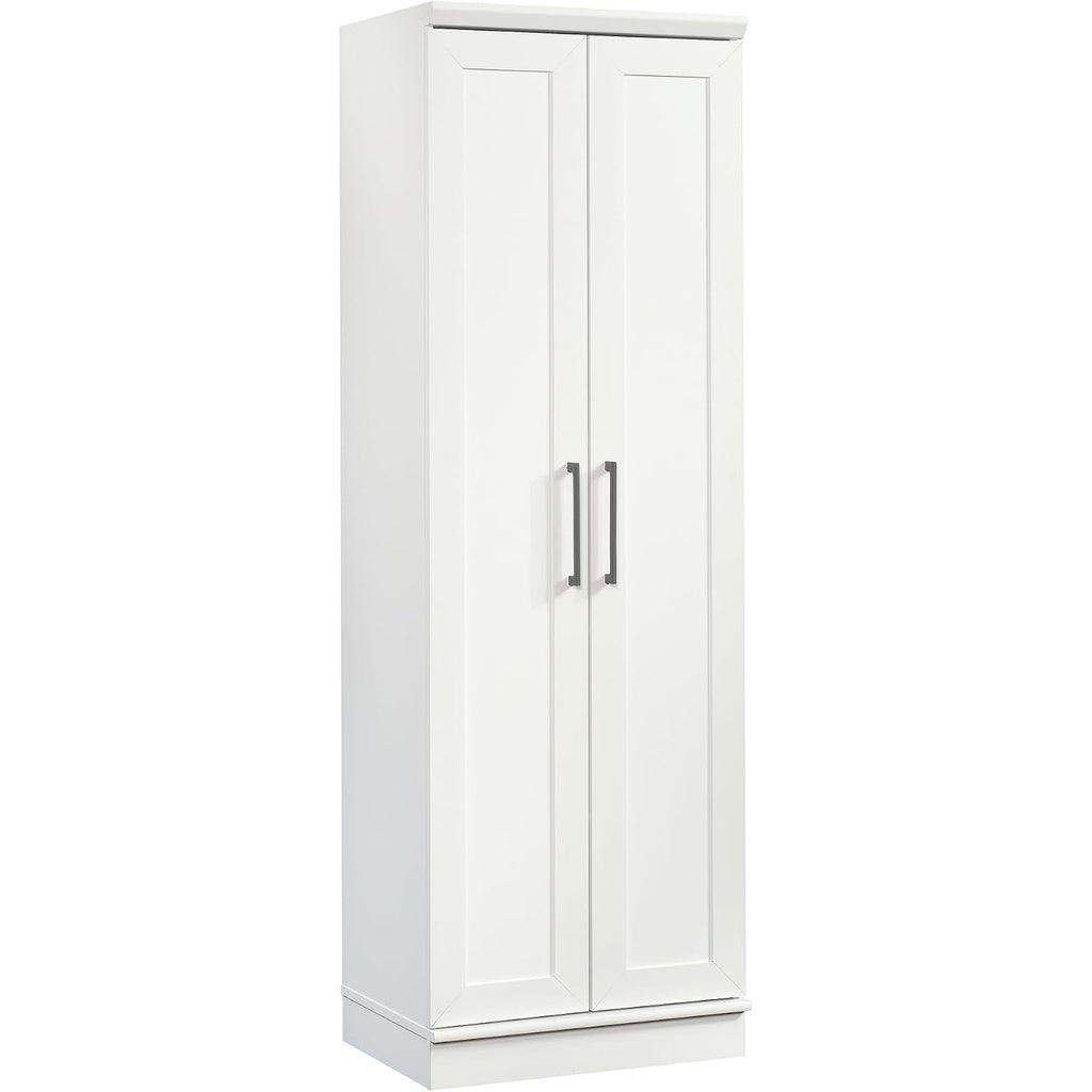 Sauder Homeplus Storage Cabinet/ Pantry Cabinets, Soft White Finish