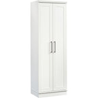 Sauder Homeplus Storage Cabinet/ Pantry Cabinets, Soft White Finish