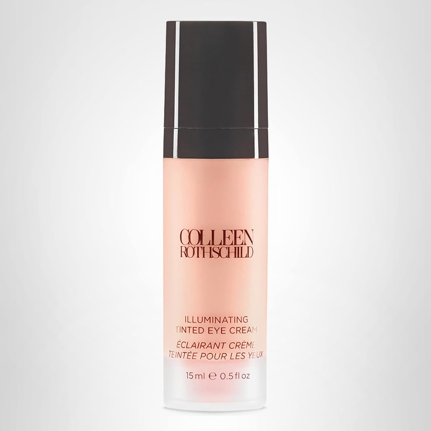Colleen Rothschild Illuminating Tinted Eye Cream - Instant Brightening Under Anti Dark Circles Treatment With Hyaluronic Acid, Caffeine & Peptides