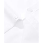 Alimens & Gentle Men'S Dress Shirt Regular Fit Stretch Stain Shield Long Sleeve Solid Business Wedding Button Down Shirts