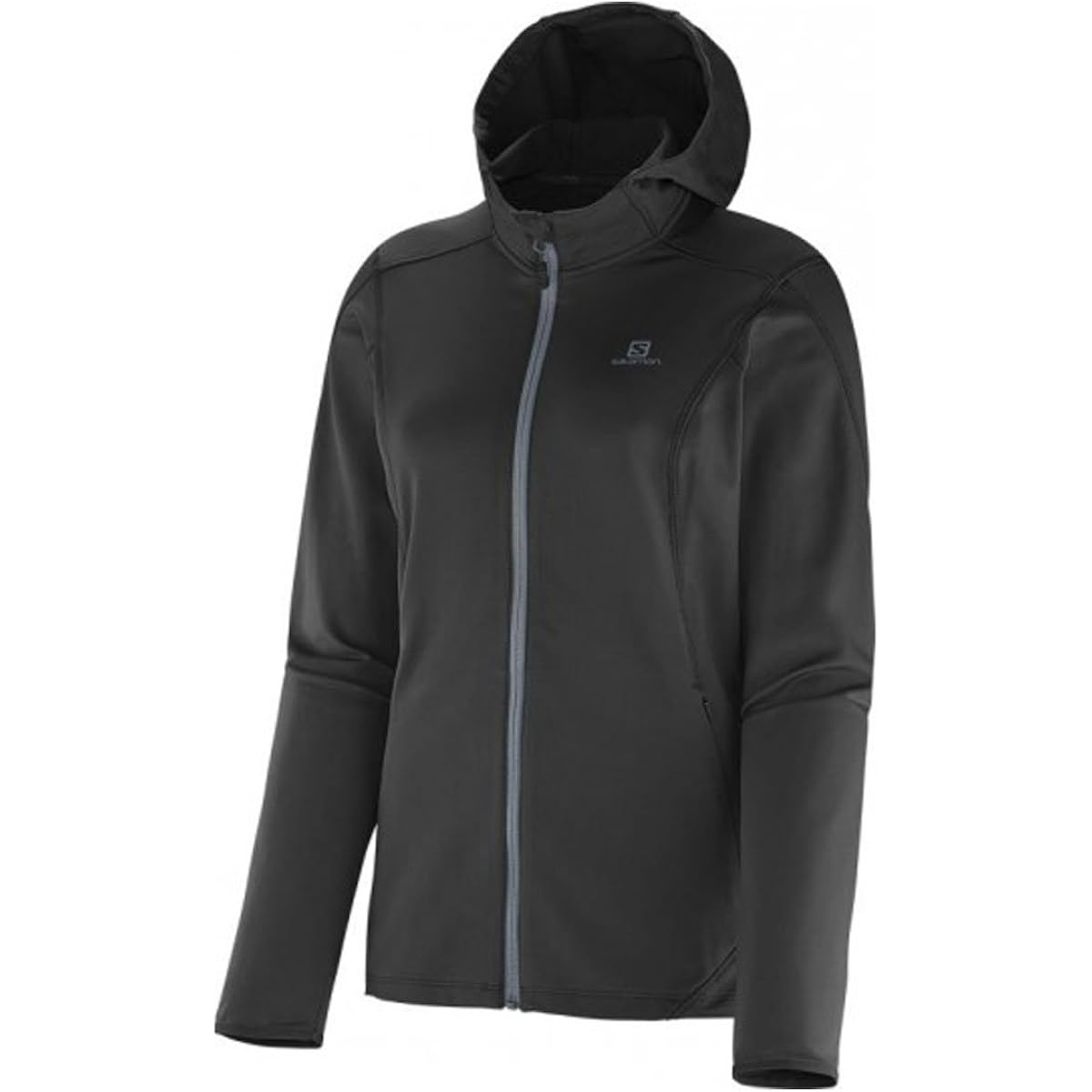 Salomon Women'S Discovery Hooded Mid Layer Jacket