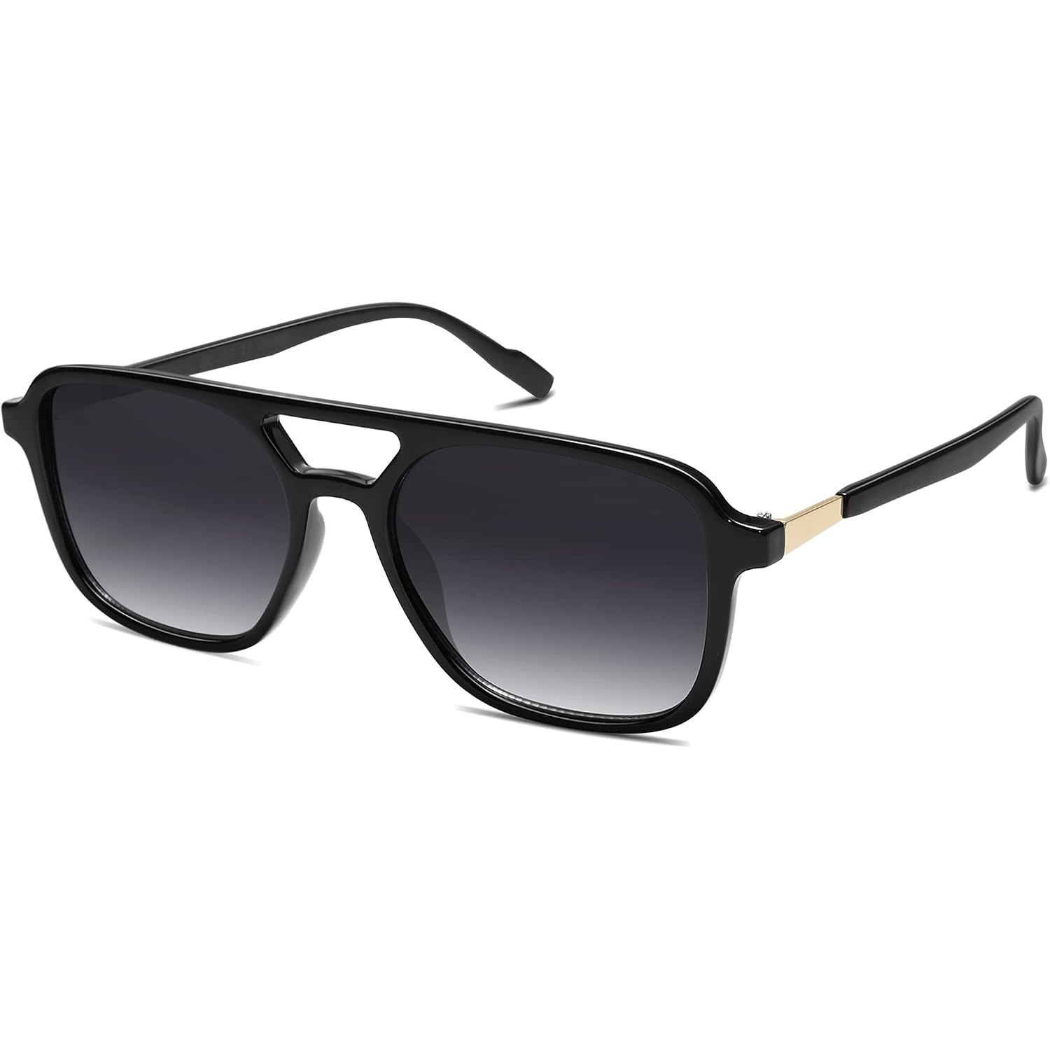 Sojos Retro Aviator Sunglasses For Women Men,Trendy Rectangle Womens Mens Shades Sun Glasses Sj2202