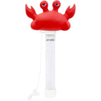 Xy-Wq Floating Pool Thermometer, Large Size Easy Read For Water Temperature With String - Swimming Pools, Spas, Hot Tubs, Ponds (Crab)