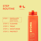 Byoma Smoothing Body Polish - For Breakouts & Textured Skin - Exfoliating Body Scrub With Pha & Panthenol - Restores Skin Barrier & Soothes Inflammation - 10.14 Fl Oz