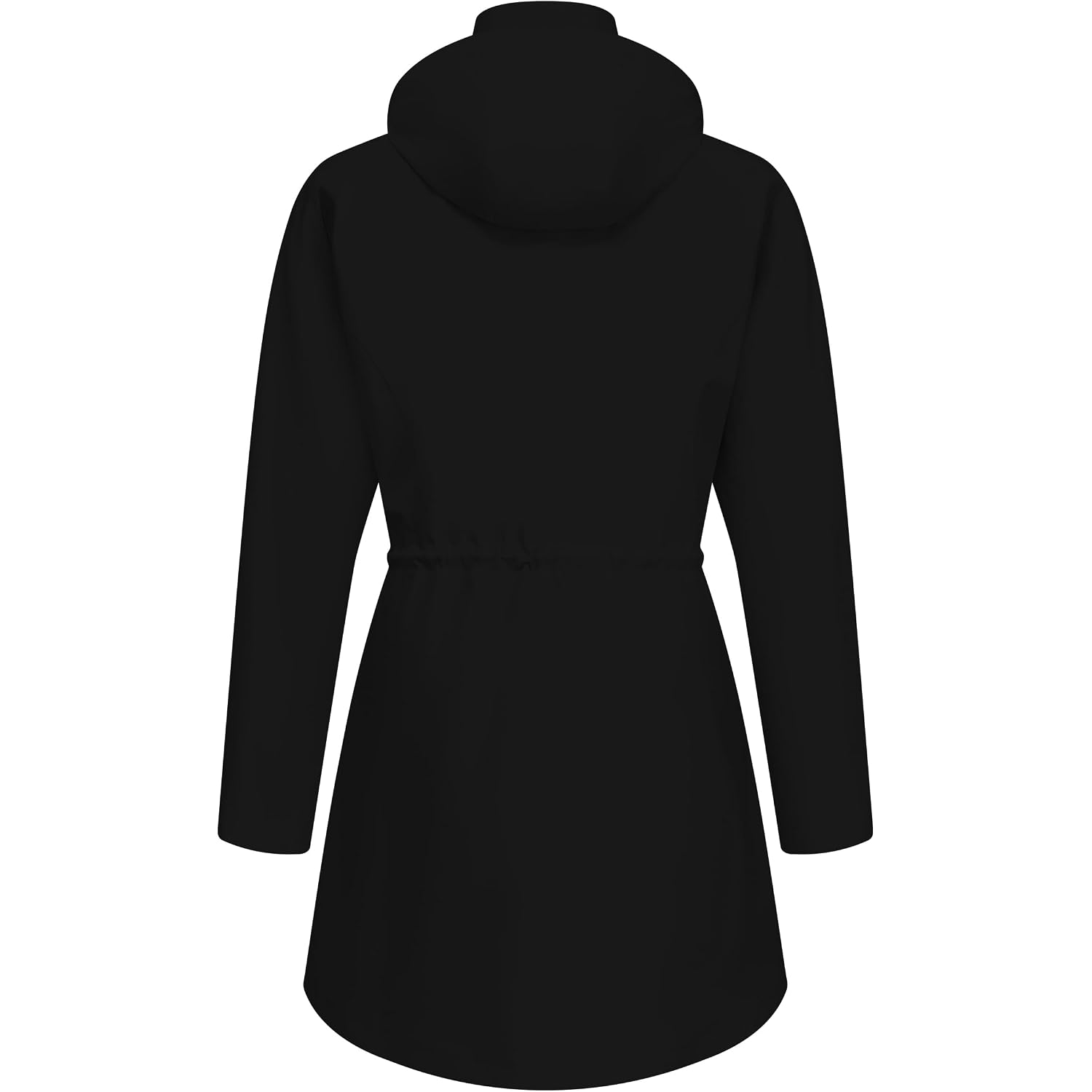 Rain Jacket Women Waterproof Long Lightweight Raincoat Hooded Windbreaker Outdoor Trench Coat S-3Xl