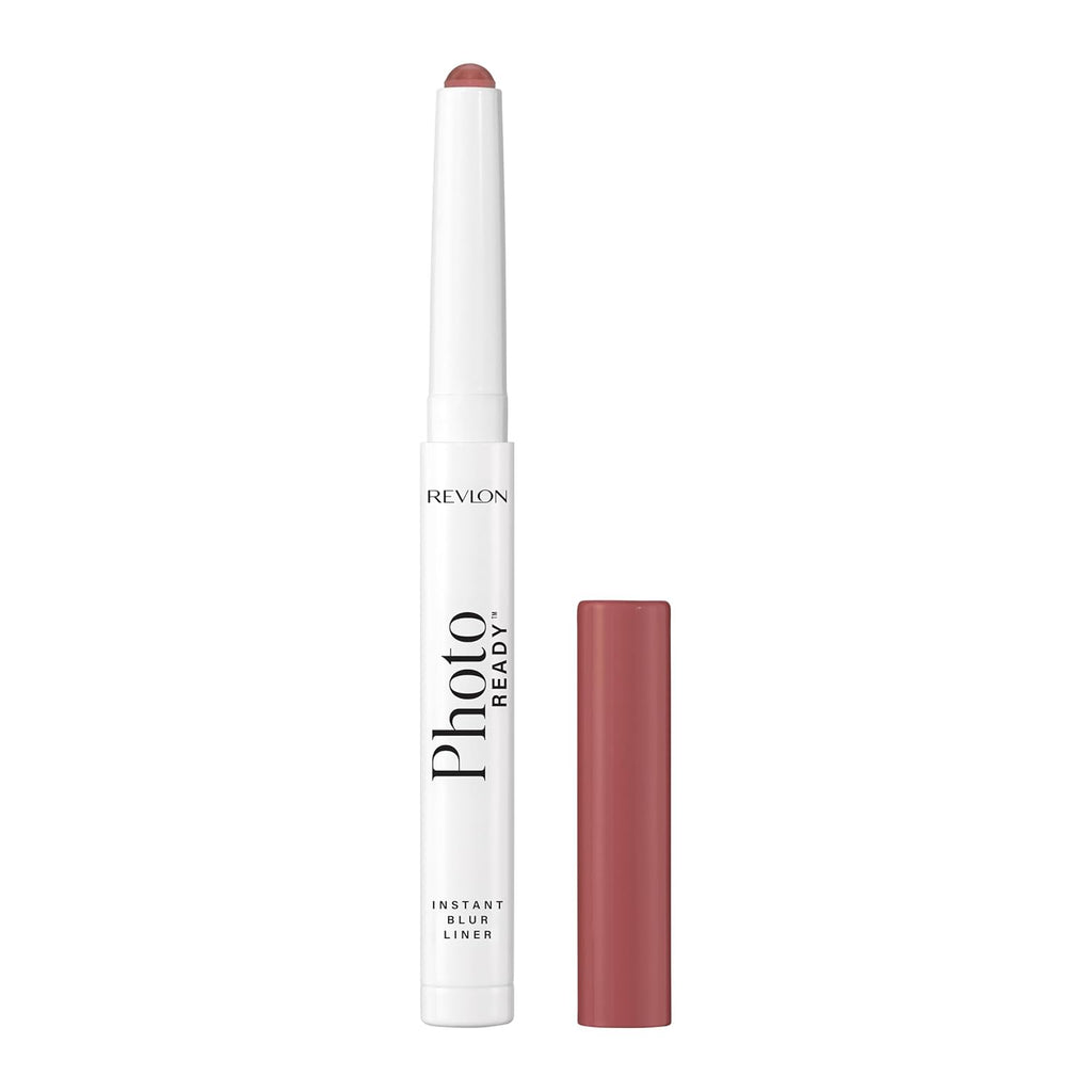 REVLON PhotoReady Instant Blur Liner, Soft Matte Lip Makeup to Overline for Instant Natural, Fuller-Looking Lips, Sheer-to-Buildable, 001 Dewy, 0.05 oz