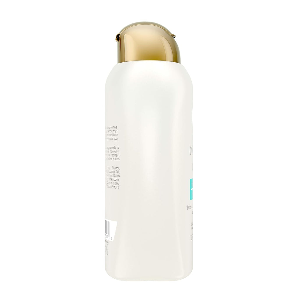 Ogx Quenching + Coconut Curls Curl-Defining Conditioner, Nourishing Curly Hair Conditioner With Coconut /Citrus Oil & Honey, Paraben-Free With Sulfate-Free Surfactants, 13Oz