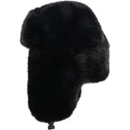 TZ Promise Men Women Winter Fuzzy Fluffy Solid Trapper Hats Windproof Hood Russian Trooper Warm Ear Flaps Cold Weather