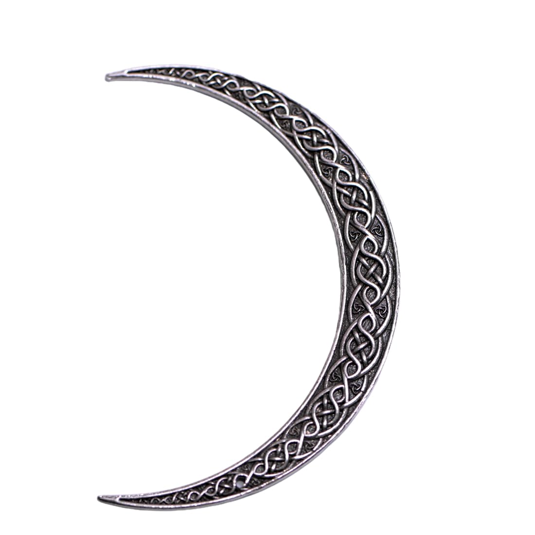 2Pcs Viking Moon Crescent Hairpins For Women – Gothic Metal Hair Sticks & Forks, Retro Hair Styling Pins For Updo, Cosplay & Renaissance Festival (Zzas)