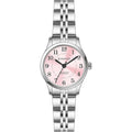 Easy Reader Watch for Women with Solid Stainless Steel Band Ladies Dress Watch Water Resistant