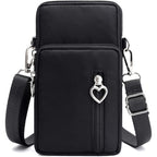 Small Crossbody Wallet Phone Bag Women Mini Crossbody Purse Cell Phone Shoulder Bag Mini Wallet Over Shoulder Strap