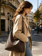 Women's Solid Color PU Leather Shoulder Bag, Simple Large-Capacity Crossbody Bag, Trendy High-quality Daily Commuting Bag, Girl Fashionable Shopping Bag, Fashion Crossbody Bags