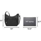 Travelon Anti-Theft Classic Crossbody Bucket Bag | Anti-Theft