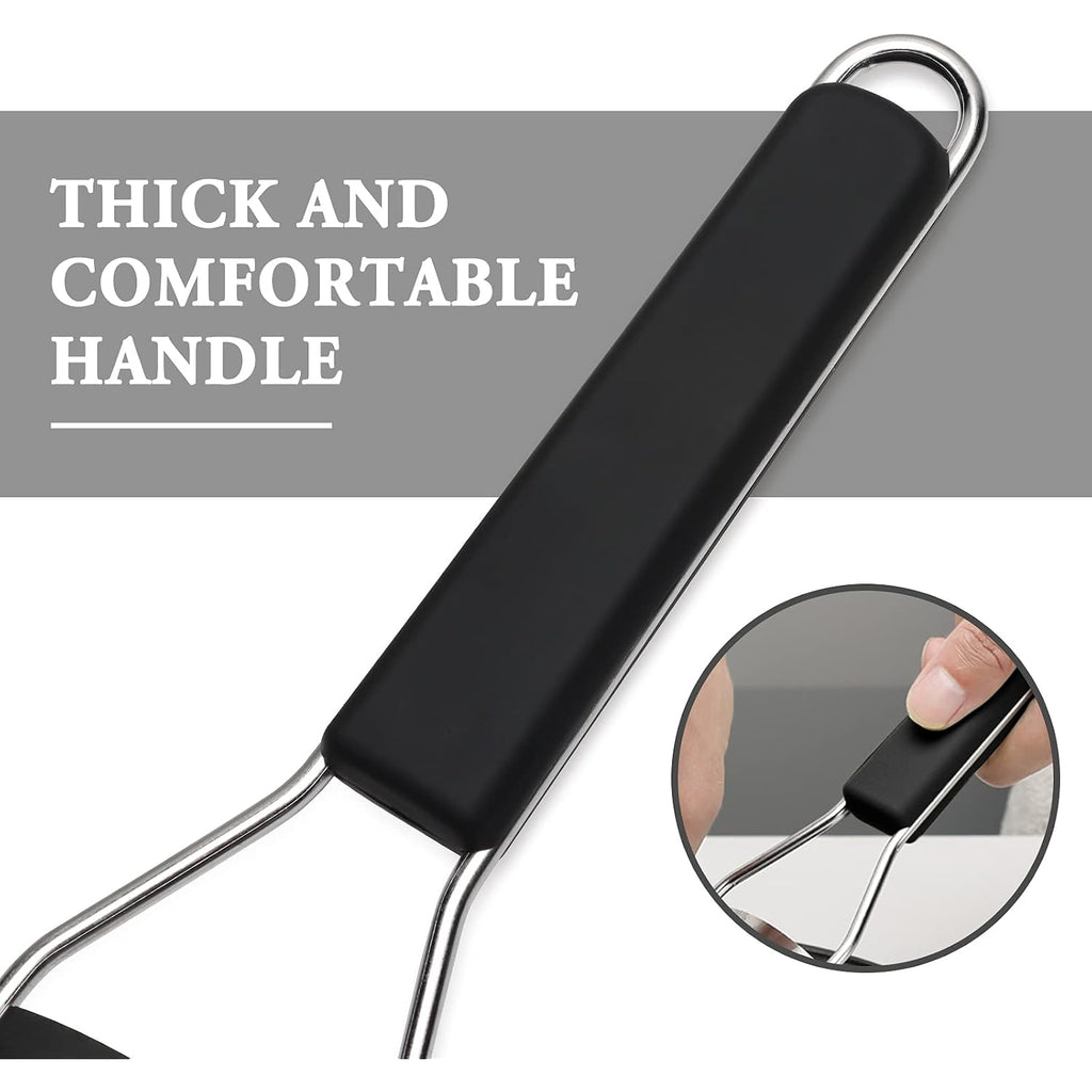 Cambom Lemon Zester Grater Three-Piece Suit - Heavy Duty Kitchen Tool For Parmesan Cheese, Ginger, Garlic, Nutmeg, Chocolate, Vegetables，Fruits，Stainless Steel Grater Dishwasher Safe Black