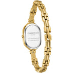 CHEETAH Women's Gold Dainty Bangle Watch Small Vintage Bracelet, Easy Read Numeral Dial Waterproof