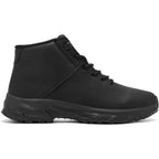Non Slip Work Boots For Men Slip Resistant Shoes Waterproof Food Service Chef Kitchen Restaurant Working Boots Casual Leather Ankle Boot Outdoor Walking Booties
