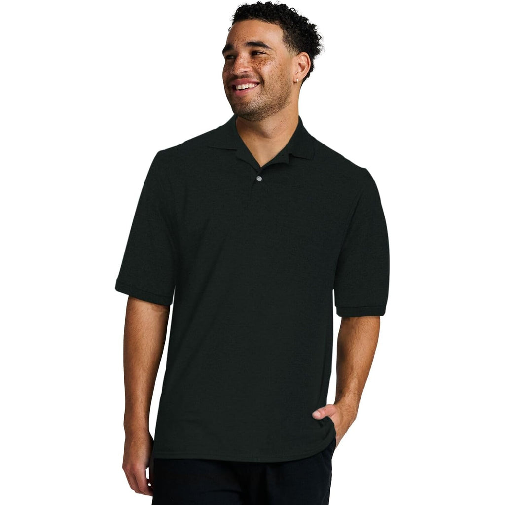 Jerzees Men'S Dri Power Cotton Blend Polo Shirts, Moisture Wicking For All Day Comfort, Short Or Long Sleeve
