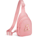 Small Initial Sling Bag For Girls & Women - Cute Crossbody Fanny Pack Gift