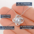 Birthday Gifts for Wife from Husband | Soulmate Necklace with Heartfelt Message Card & Box | Anniversary, Birthday, Christmas or Valentine’s Day Gift for Girlfriend, Fiancée