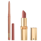 L’Oréal Paris Colour Riche Lipstick And Lip Liner Set, Includes 1 Satin Lipstick And 1 Creamy Lip Pencil For Bold, Nourished Lip Color, Worth It, 1 Kit
