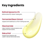 K-Secret Seoul 1988 Retinal Eye Cream | Retinal Liposome 4% For Dark Circles & Crow'S Feet Care | Niacinamide, Bakuchiol, And Fermented Bean | Korean Skincare, 30Ml / 1.01 Fl Oz