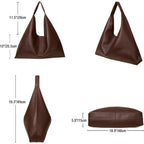 Leather Tote Bag, Oversized Hobo Bags, Large Tote Bag For Women Work