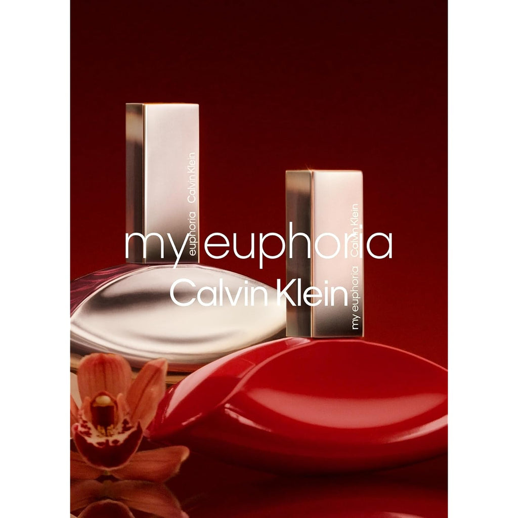 Calvin Klein My Euphoria Eau de Parfum – Women’s Ambery Perfume – With Notes of Blackcurrant, Orchid Flambé Accord & Cypriol Essence – Long Lasting Fragrance