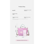 For Demon Hunters Crossbody Bag, For Korean Idol,Also A Shoulder Bag, Features A Cartoon Pattern Design. (Blue)
