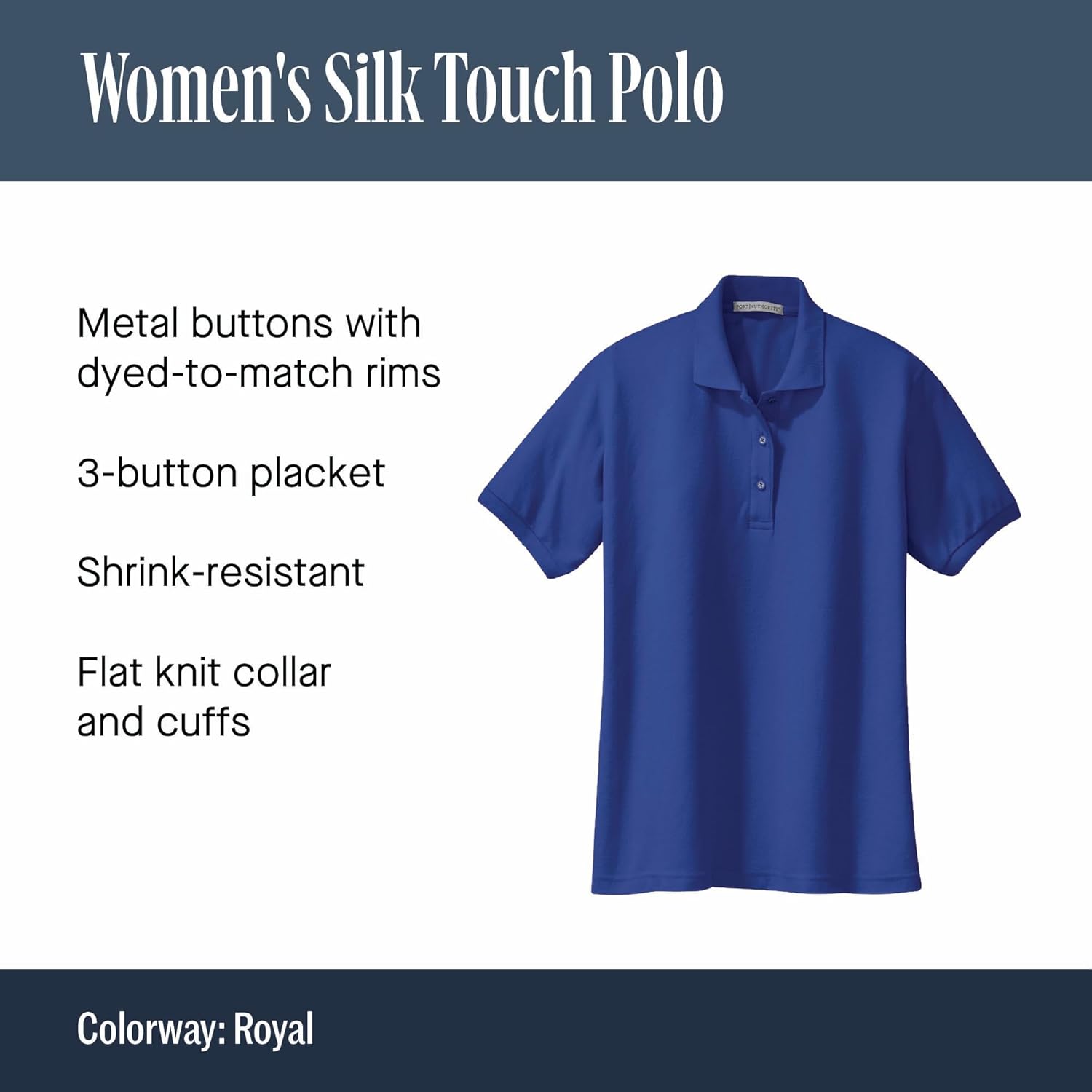 Ladies Silk Touch Polo Shirt