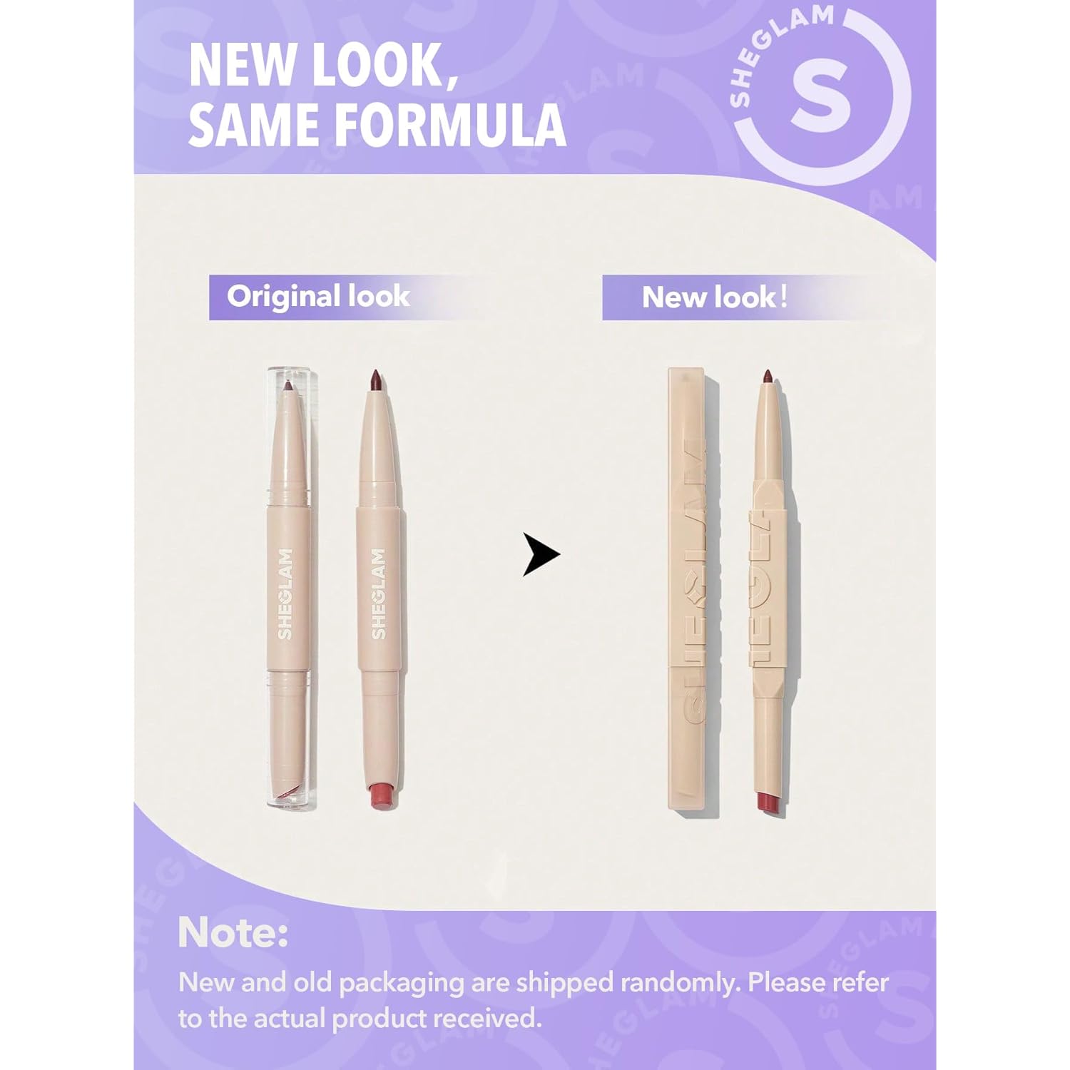 SHEGLAM 2 In 1 Matte Lip Liner and Long Lasting Lipstick Set Makeup - Deep Caramel