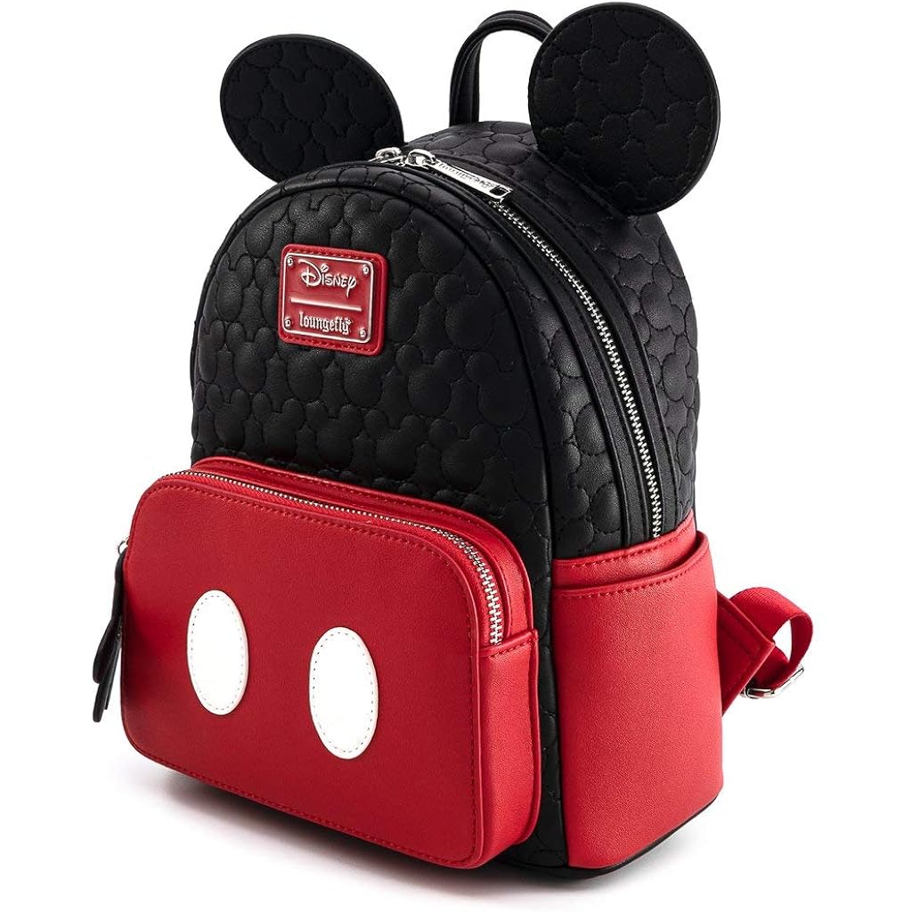 Loungefly Disney Mickey Mouse Quilted Cosplay Mini Backpack