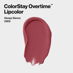 Revlon Colorstay Overtime Liquid Lipstick With Clear Lip Gloss, Long-Lasting Lip Color, Dual Ended With Moisturizing Vitamin E, 380 Always Sienna, 0.07 Fl Oz