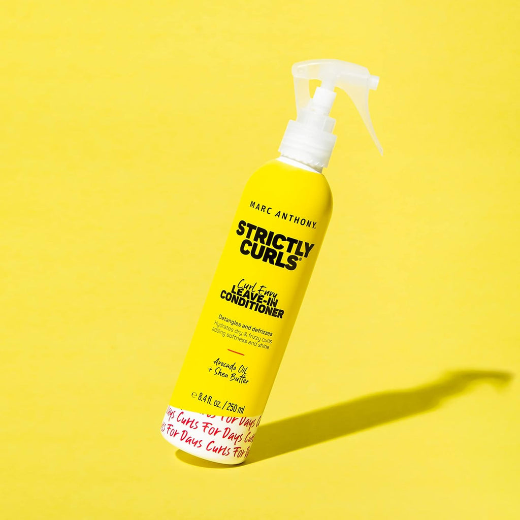 Marc Anthony Leave-In Hair Conditioner for Curly Hair, Strictly Curls - Curl Defining & Deep Conditioning Detangler Moisturizer Hydrates Dry & Frizzy Curls - Hair Styling Product Reduces Frizz