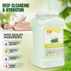SPA REDI - Body and Foot Cream Mask, Green Tea, 128 Oz - Pedicure Massage for Tired Feet and Body, Hydrating, Fresh Skin - Infused with Hyaluronic Acid, Amino Acids, Panthenol, Comfrey Extract