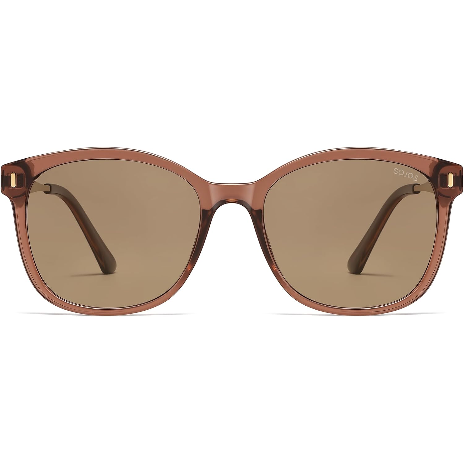 Sojos Classic Square Polarized Sunglasses For Women Oversized Trendy Retro Uv Protection Shade Sj2640