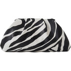 Women'S Clutch Purse,Detachable Chain Shoulder Bag, Dumpling Crossbody Bag, Cloud Evening Clutch.