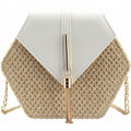 Women'S Crossbody Bag Cute Straw Shoulder Bag