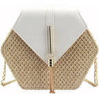 Women'S Crossbody Bag Cute Straw Shoulder Bag