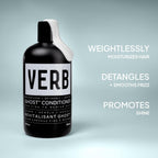 Verb Ghost Shampoo & Conditioner Duo Set - Infused With Moringa Oil - Cleanses + Moisturizes Fine And Weighed Down Hair - Vegan, No Parabens Or Harmful Sulfate