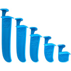 As Seen On Shark Tank - Hairfin Hair Cutting Tools, Set Of 5 Includes 2”, 3”, 4", 5" And 6” Haircut Guides - Made In Usa