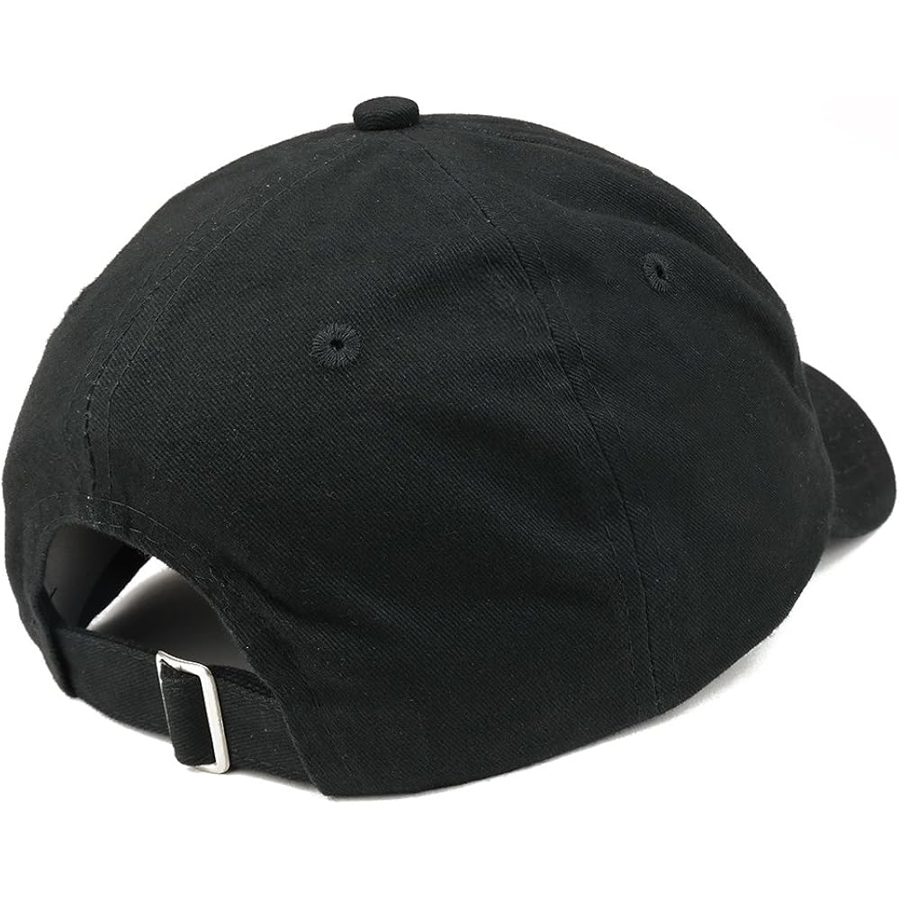 Don'T Embroidered Brushed Cotton Adjustable Cap Dad Hat