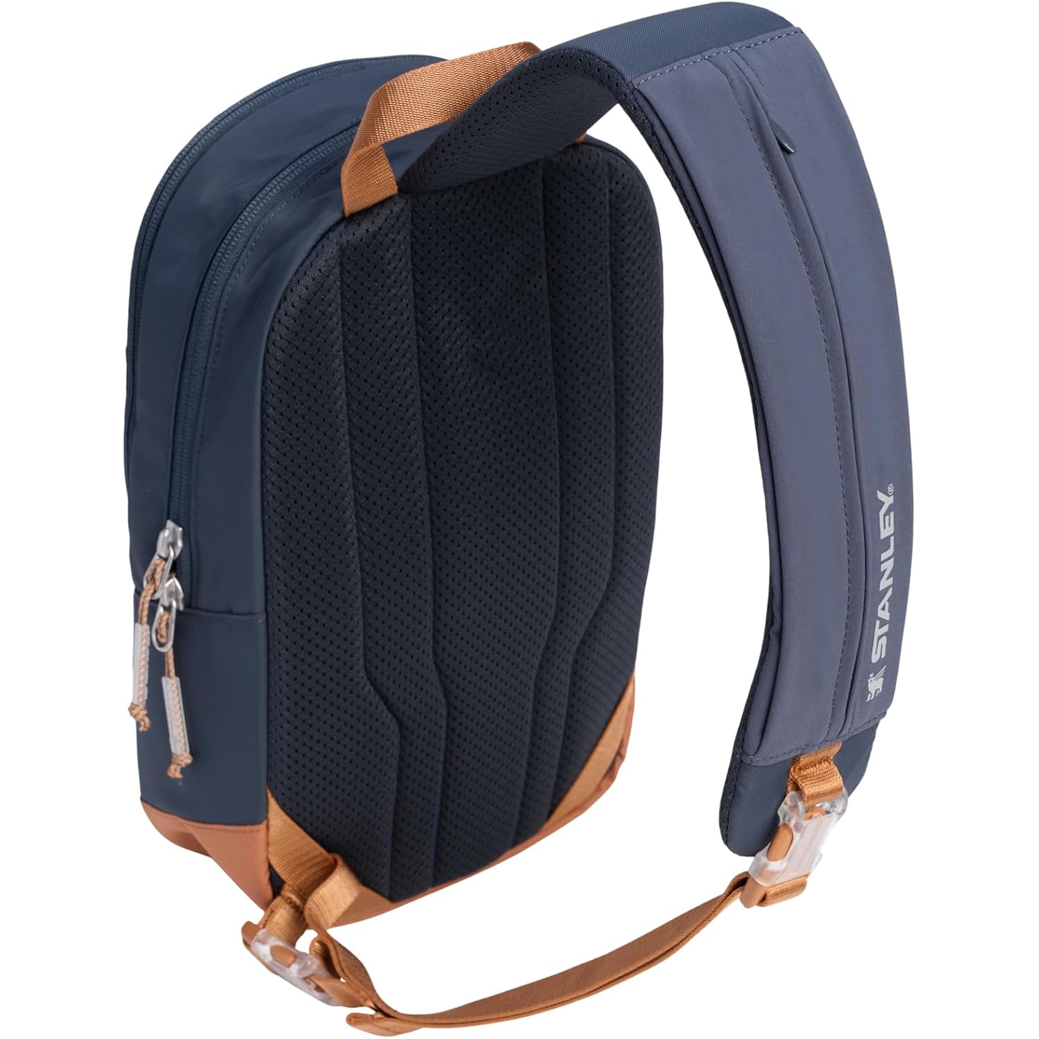 Stanley Vitalize Crossbody Bag | Hydration Sling With Zippered Drinkware Compartment | Adjustable Strap | Multiple Storage Pockets | Durable Recycled Fabric | Twilight