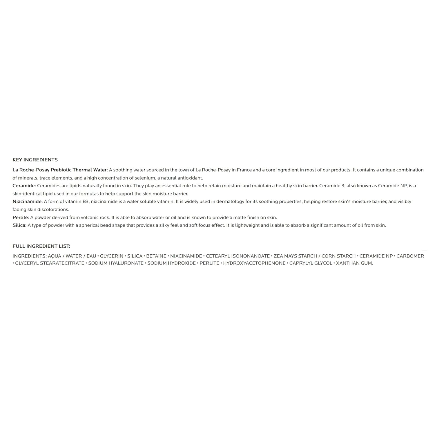 La Roche-Posay Toleriane Double Repair Matte Face Moisturizer, Daily Moisturizer For Oily Skin With Ceramide And Niacinamide For All Skin Tones, Oil Free, Non-Comedogenic, Available with SPF 30