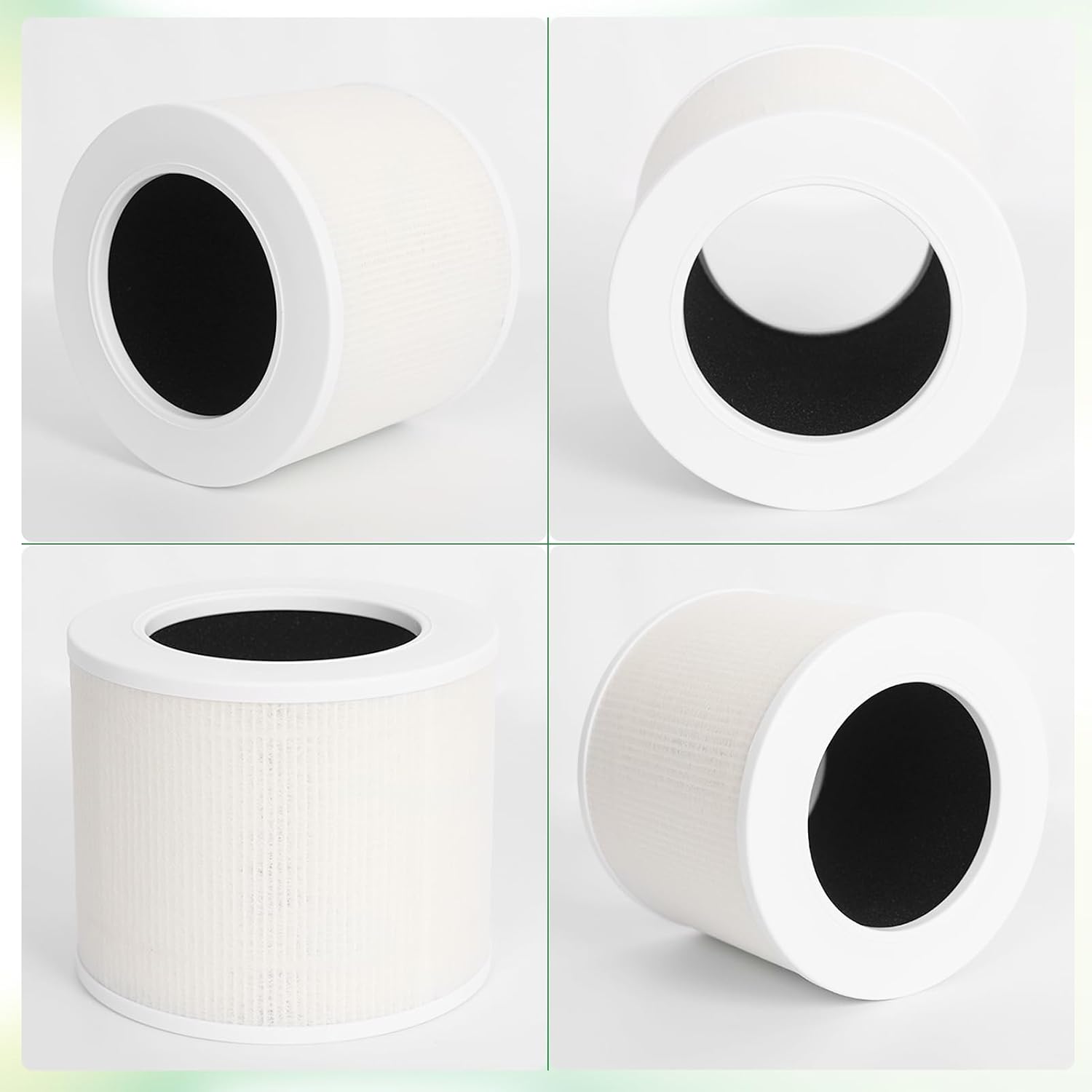 Dttery Core Mini-P Replacement Filter For Levoit Mini Air Purifier, Mini-Rf | 3-In-1 Hepa, High-Efficiency Activated Carbon, 2 Pack